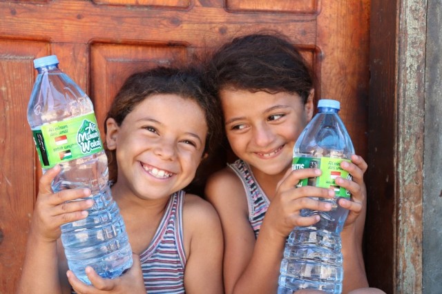 Air Minum Wakaf Tunjang Kebutuhan Warga Gaza