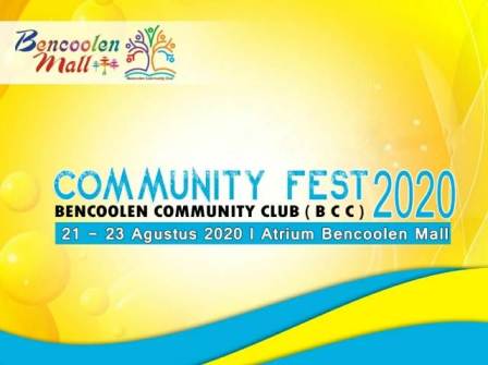 BCC Gelar Community Fest 2020, Usung Konsep Komunitas Berdaya, Indonesia Jaya