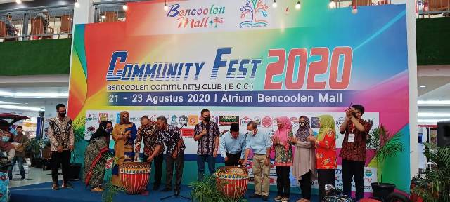 Community Fest 2020 Resmi Dibuka, Majukan Kota Bengkulu dengan Kreativitas