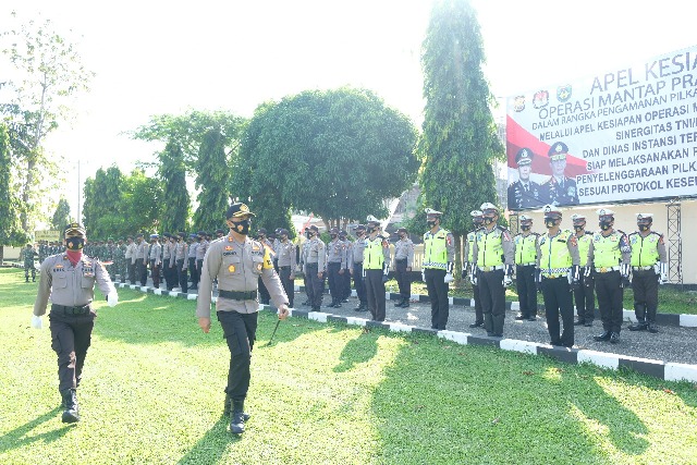 200 Personel Polres Bengkulu Selatan Siap Amankan Pilkada