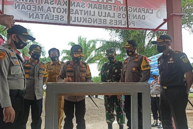 Polres Harus Gerakkan  Masyarakat Pakai Masker