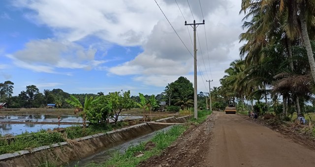 Irigasi Rusak, Air Meluap