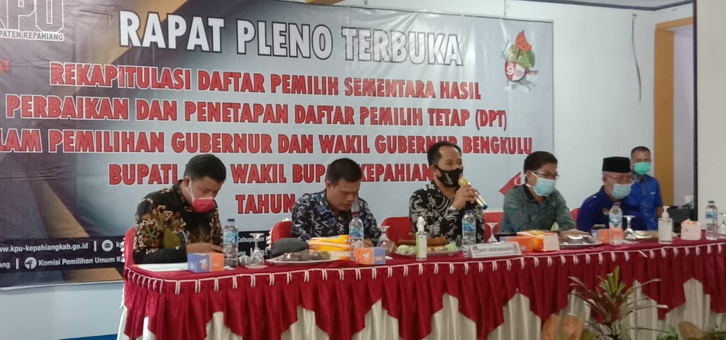 DPT Bertambah  201 Mata Pilih