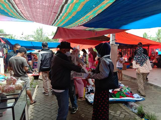 Sasar Pasar Tradisional KPU Sosialisasikan Tahapan Pilkada