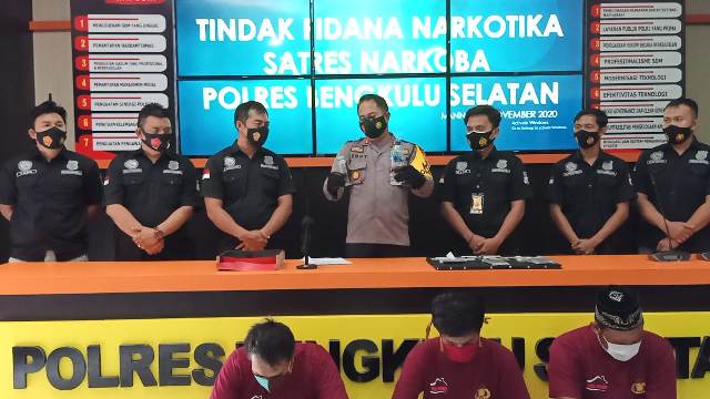 Tiga Bandar Narkoba Diamankan