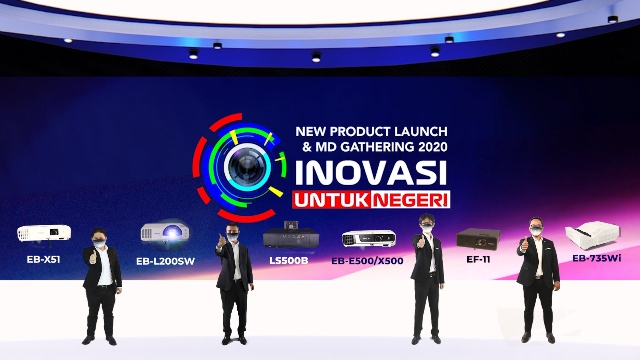 Epson Indonesia Rilis 30 Model Proyektor Terbaru untuk Pendidikan, Bisnis, dan Hiburan di Rumah