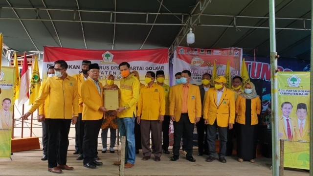 Pengurus Golkar  Kaur Dilantik