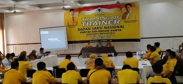 Hadapi Pilgub, 8.682 Saksi dari Golkar Diberikan Pencerahan