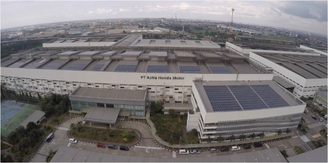 Dukung Kebijakan Energi Nasional, AHM Raih Penghargaan Solar PV Rooftop Champion 2020