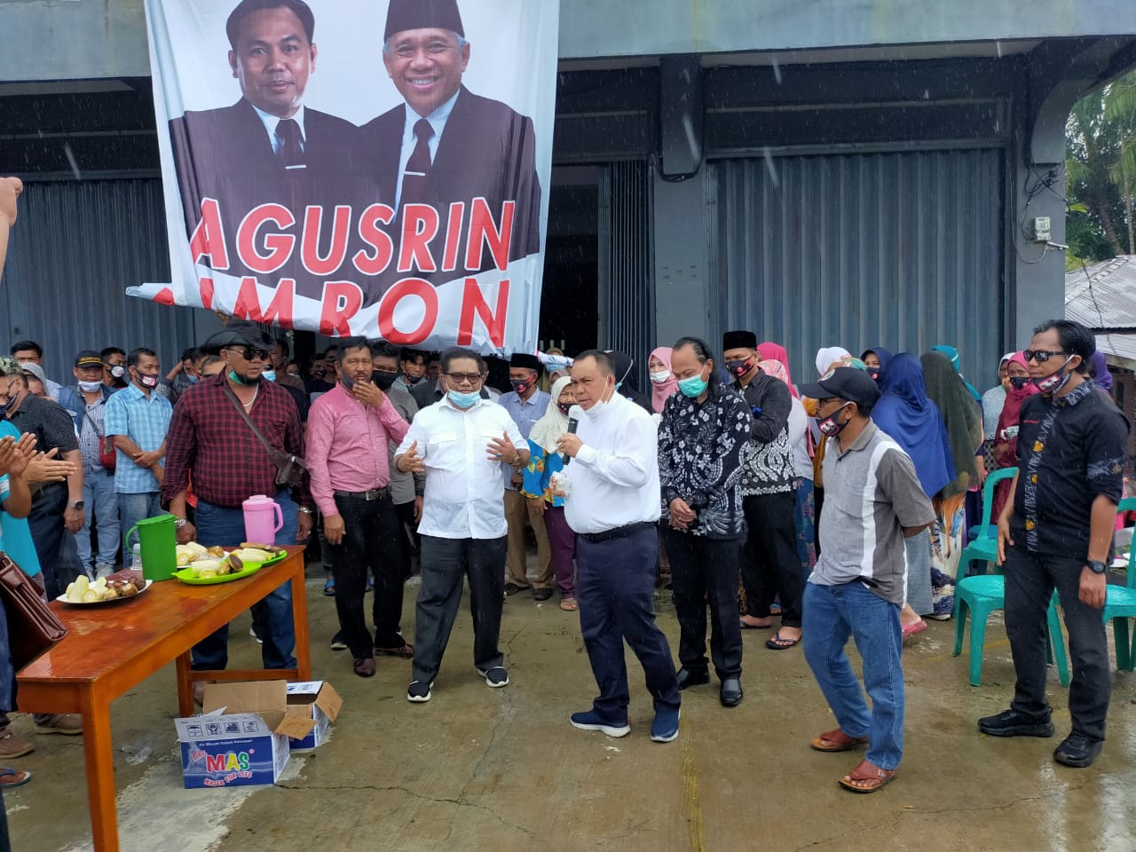 Agusrin dan Izda Bersepakat, Anggarkan Honor Kepala Kaum dan Bangun Sekretariat Adat