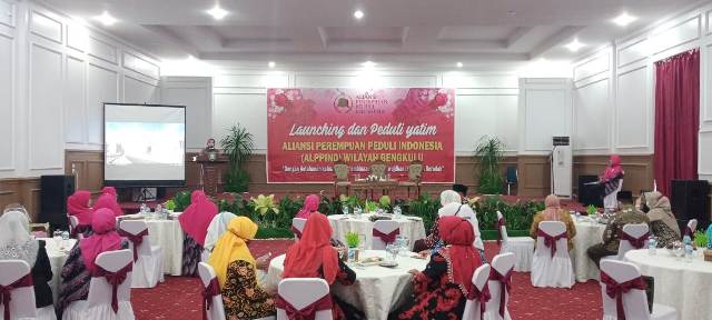 Launching dan Peduli Yatim, Alppind Bengkulu Fokus Pada Ketahanan Keluarga