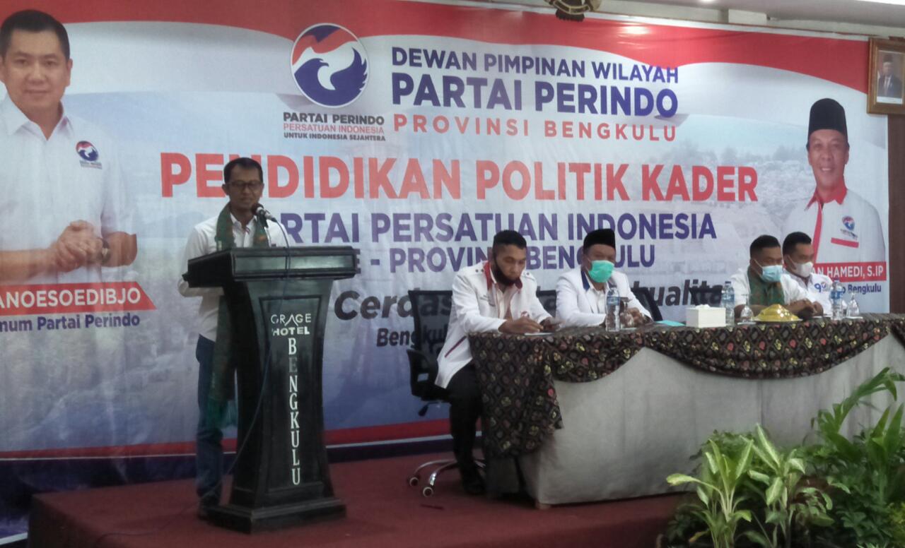 Penguatan Kader, Perindo Gelar Pendidikan Politik