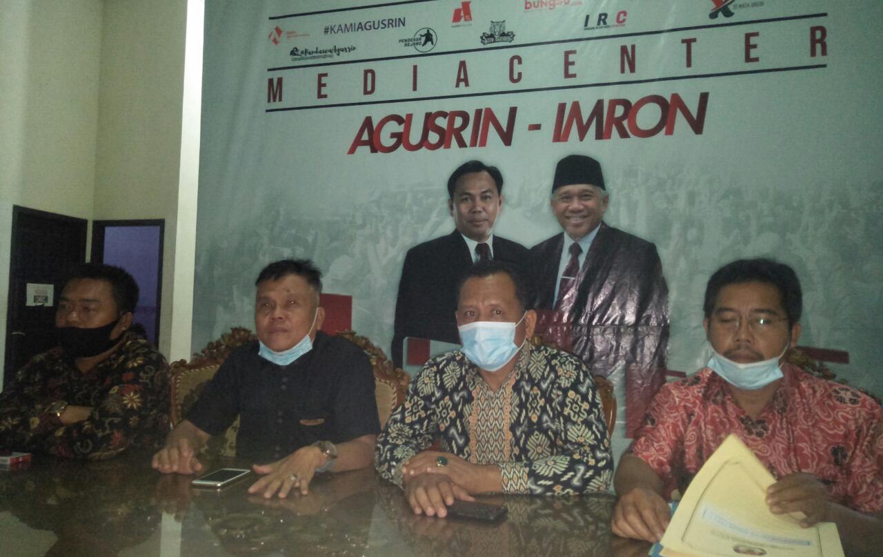 Tim Agusrin-Imron Tuding Pilgub Bengkulu Banyak Kecurangan