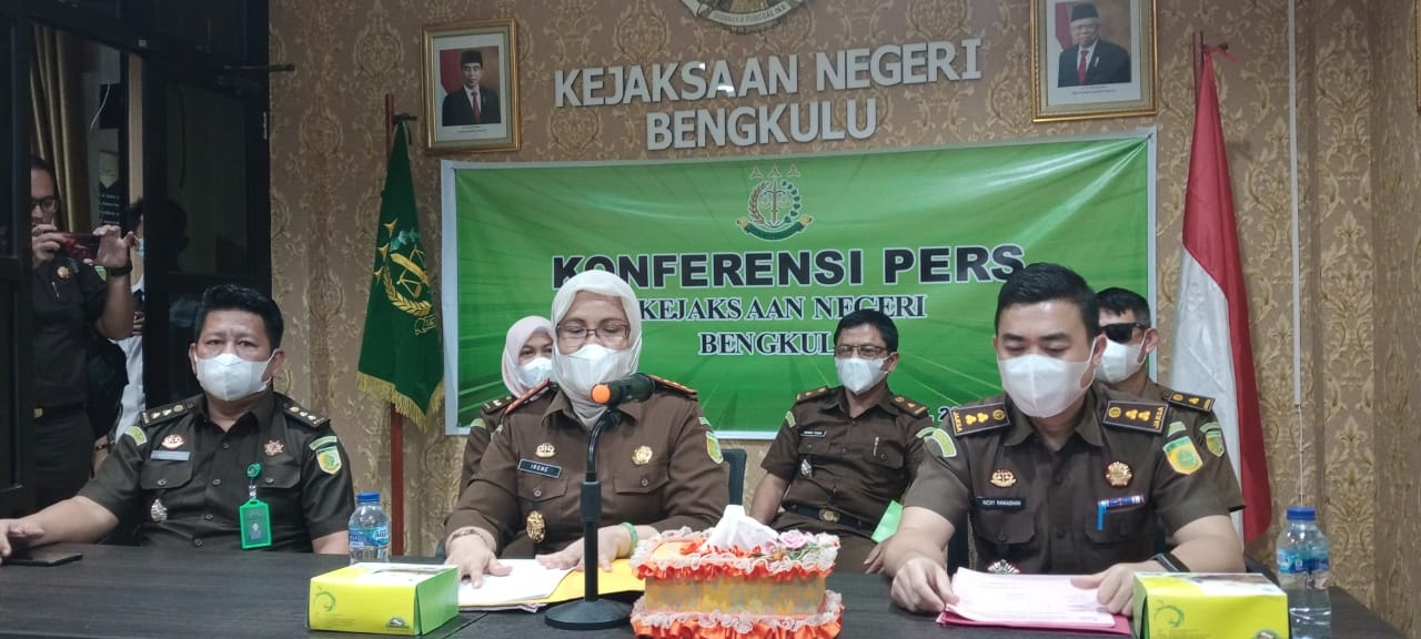 Kinerja Kejaksaan Negeri Bengkulu Tahun 2020, Pemulihan Aset PNBP Capai Rp 1,8 M Lebih