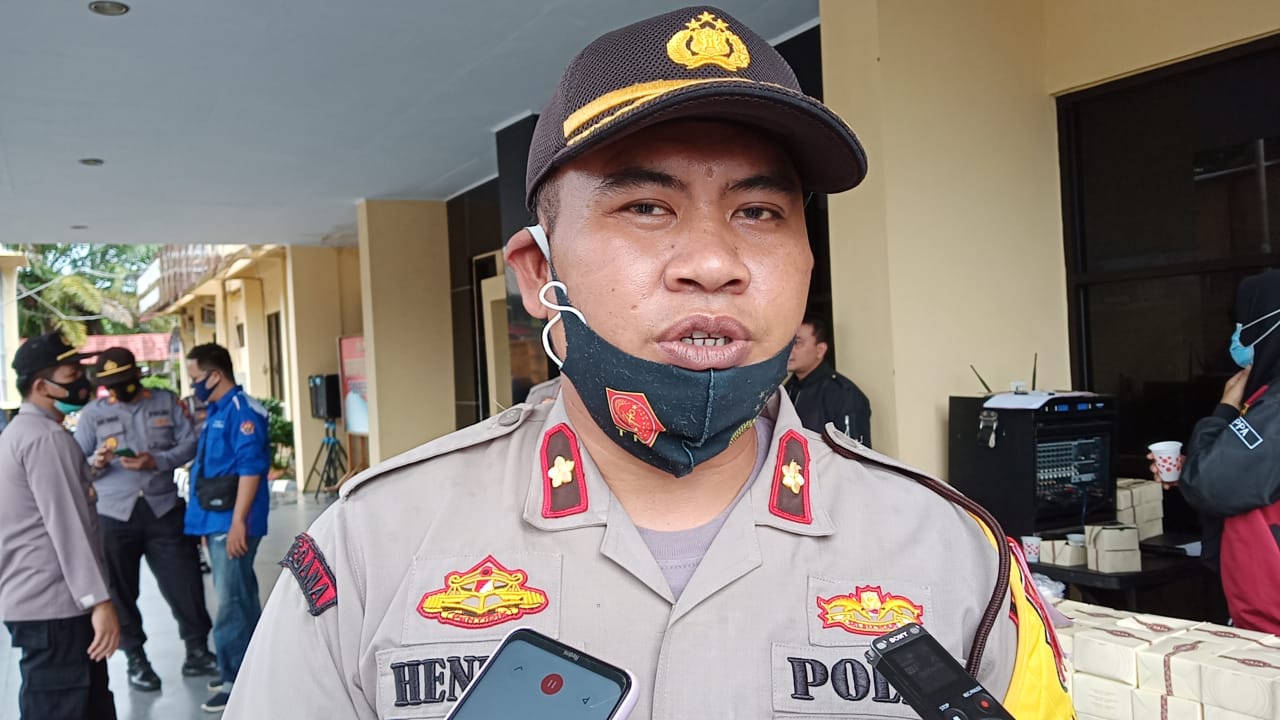 Polres Bengkulu Turunkan 100 Personel Pengamanan Gereja Pada Natal 2020