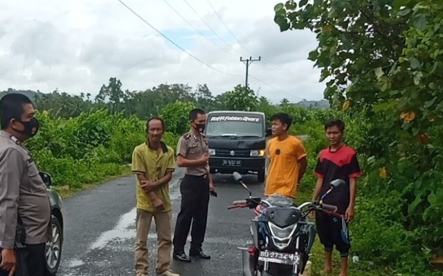 Carikan Motor Warga Tanjung Pandan Gasak Maling