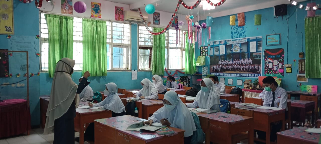 Masuk Sekolah Tiga Kali Seminggu, Siswa SMP Negeri 1 Kota Bengkulu Hanya Belajar Dua Jam Sehari