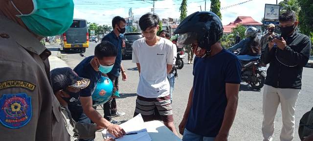 Alasan Lupa, Petugas Masih Temukan Banyak Pelanggar Prokes