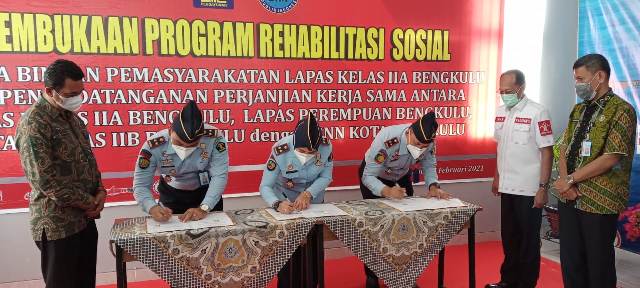 120 WBP Kasus Narkoba Lapas Kelas II A Bengkulu Jalani Program Rehabilitasi