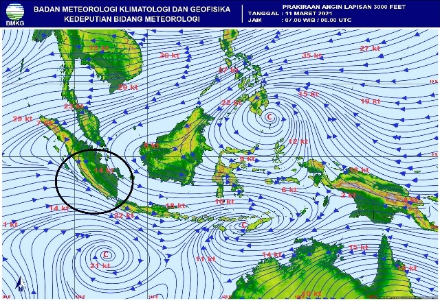 Hujan Lebat Diprediksi Sampai Tiga Hari ke Depan