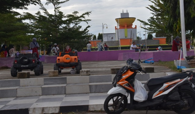 Dana Rp 900 Juta, Taman Belum Tuntas