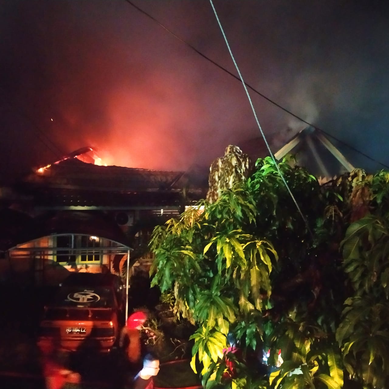 Kebakaran di Timur Indah Hanguskan Rumah Dosen Unib, Kerugian Ditaksir Sampai Rp 200 Juta