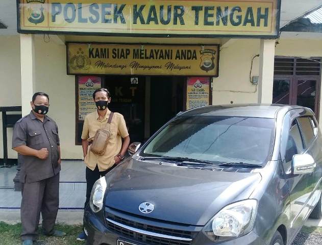 Amankan Mobil Hasil Penggelapan