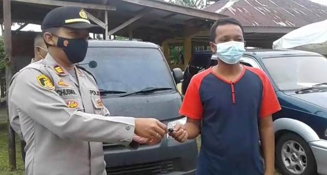 Polisi Amankan Mobil Curian