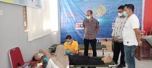  Hari Bhakti Pemasyarakatan, Lapas Kelas IIA Bengkulu Gelar Donor Darah