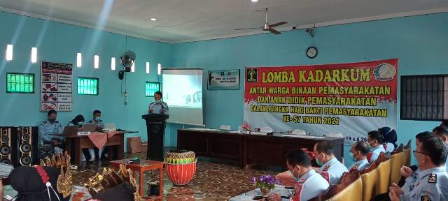 Sambut Hari Bhakti Pemasyarakatan, Kemenkumham Bengkulu Gelar Lomba Kadarkum