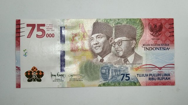 Bank Indonesia Masih Layani Penukaran Uang Pecahan Rp 75.000