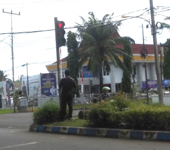 Perusak Traffic Light Wajib Ganti Rugi