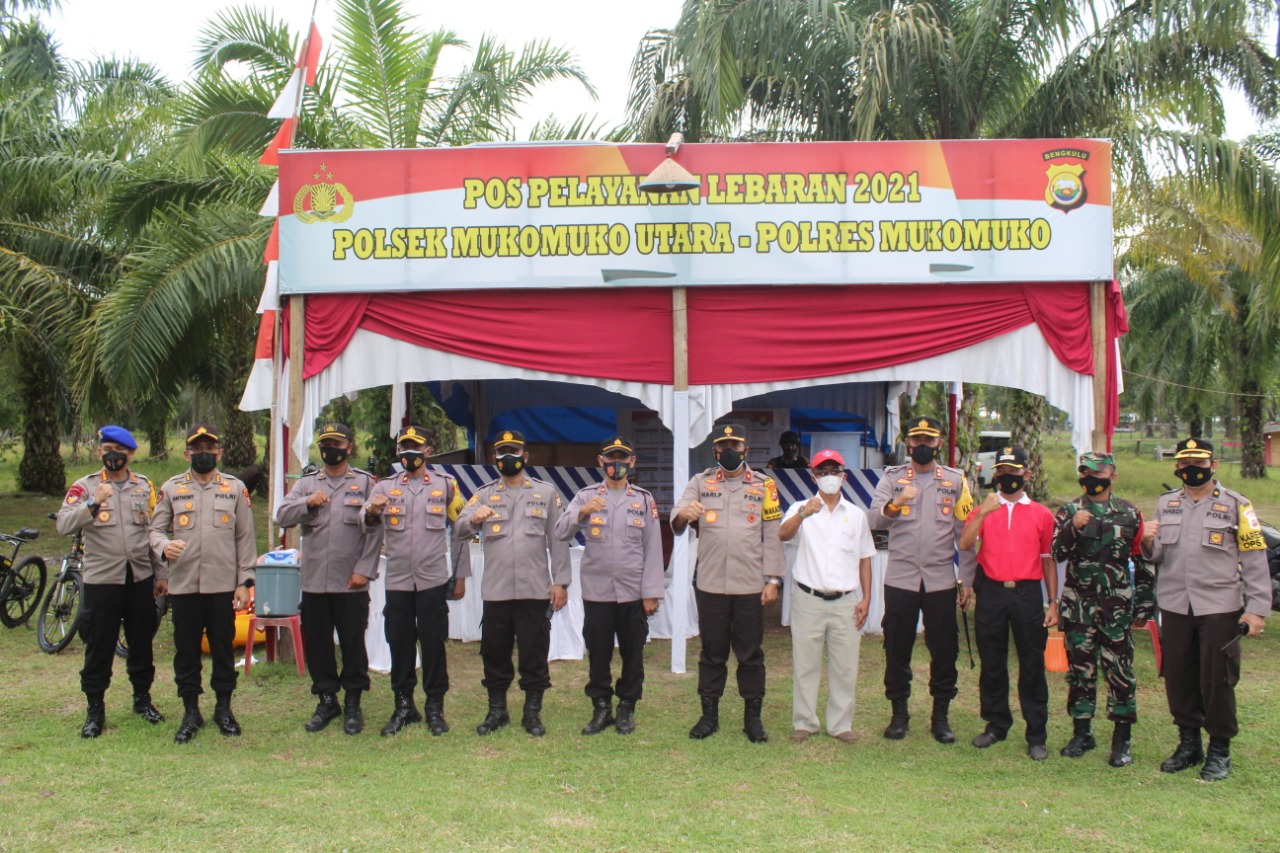 Kunker Ke Mukomuko, Wakapolda Tinjau Polsek hingga Posko Perbatasan