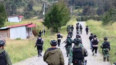 Hari Lebaran, Kontak Tembak Kembali Terjadi di Papua