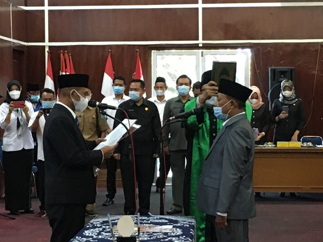 Bustari Nurdin Dilantik jadi Anggota DPRD Kota Bengkulu