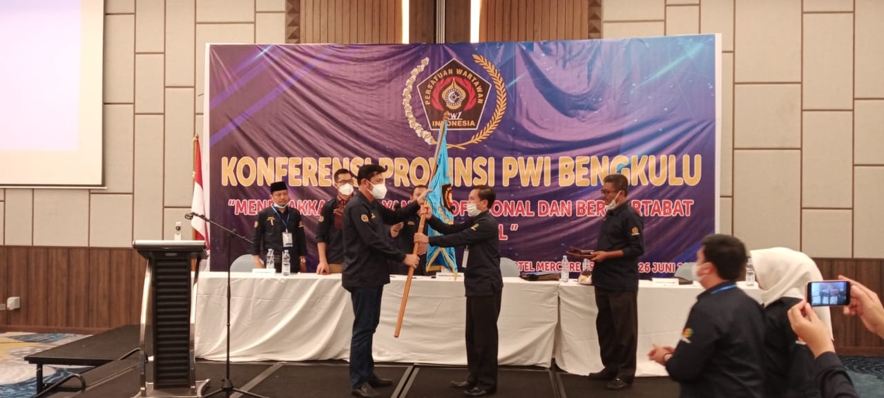 Ketua dan Pengurus PWI Provinsi Bengkulu Periode 2015-2020 Resmi Demisioner