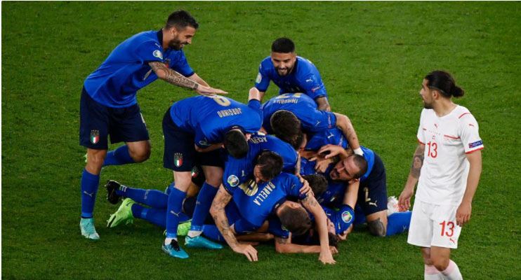Grup A dan Grup B Euro 2020 : Italia Sempurna, Rusia Buka Asa, Turki Masuk Kotak