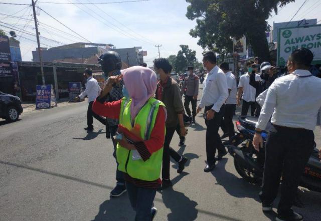 Resahkan Masyarakat, Puluhan Juru Parkir Ilegal di Kota Bengkulu Diamankan Polisi