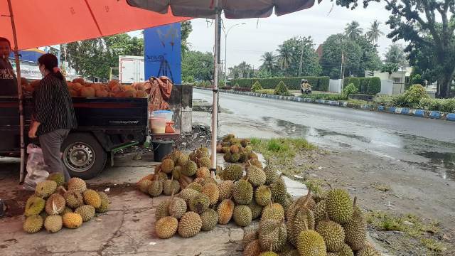 Pedagang Durian di Kota Bengkulu Tolak Direlokasi