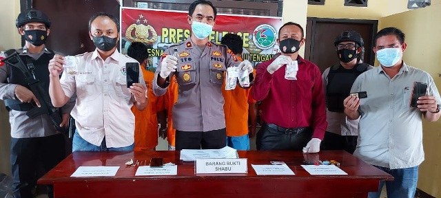 Selama Operasi Antik, Amankan 4 Tersangka Narkoba