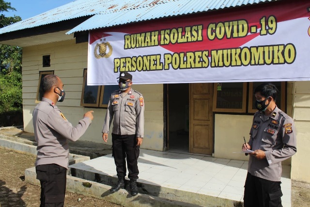 Asrama Polisi Jadi Tempat Isoman Bagi Keluarga Polisi