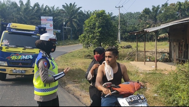 Polres Mukomuko Sekat Perbatasan Bengkulu-Sumbar