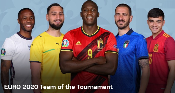 Italia Dominasi Skuad Tim Euro 2020
