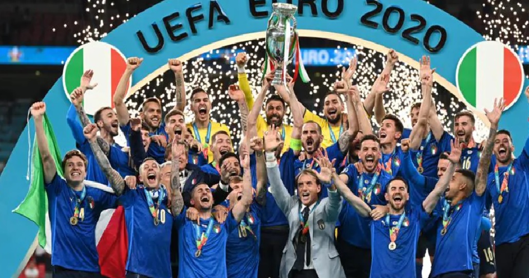 SAH, Piala Eropa 2020 Dibawa Pulang Italia (Italia 1-1 Inggris, (3-2 penalti)