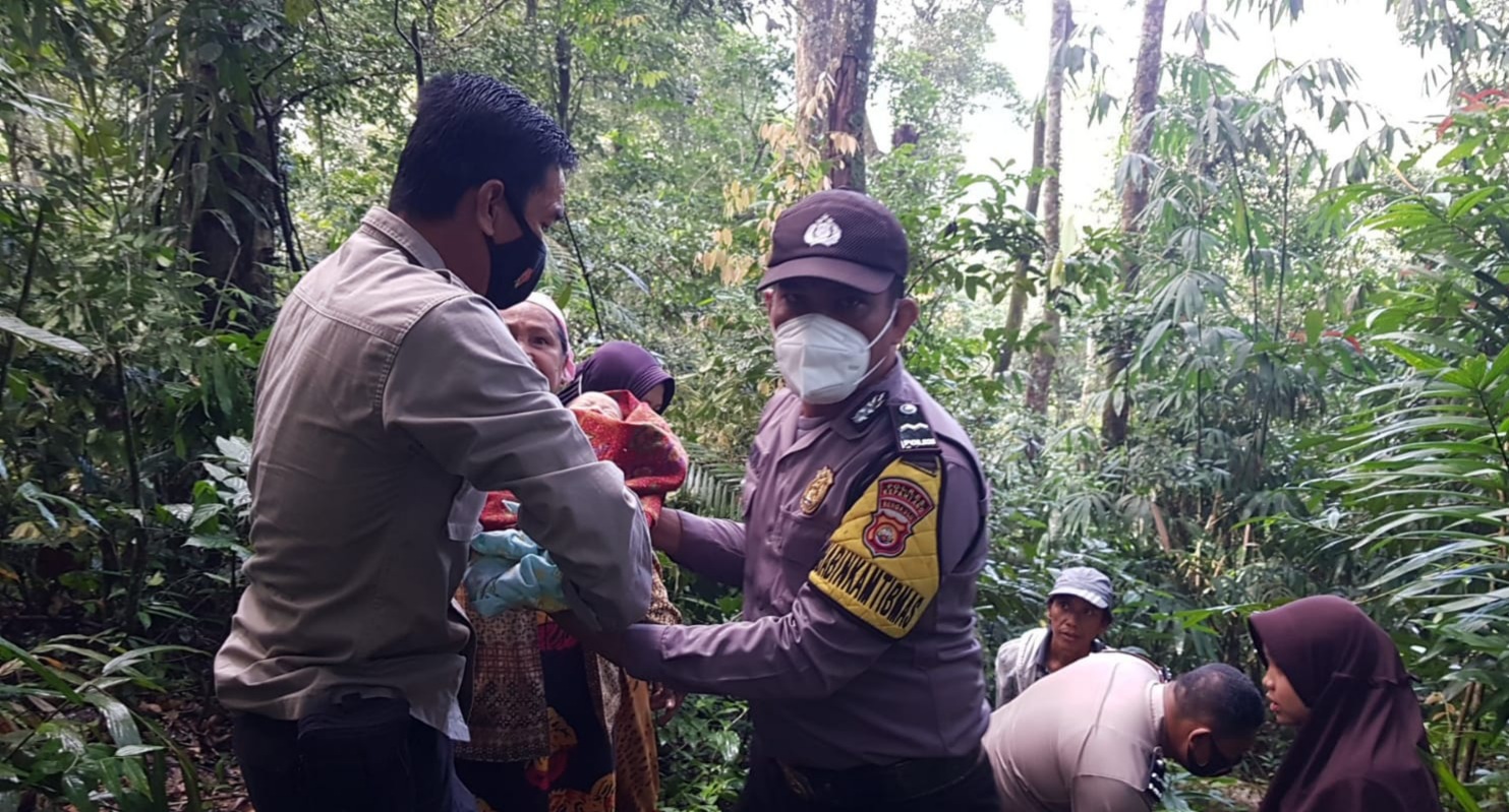 Diduga Hasil Hubungan Gelap, Bayi Dibuang di Hutan Kawasan Liku Sembilan Kepahiang