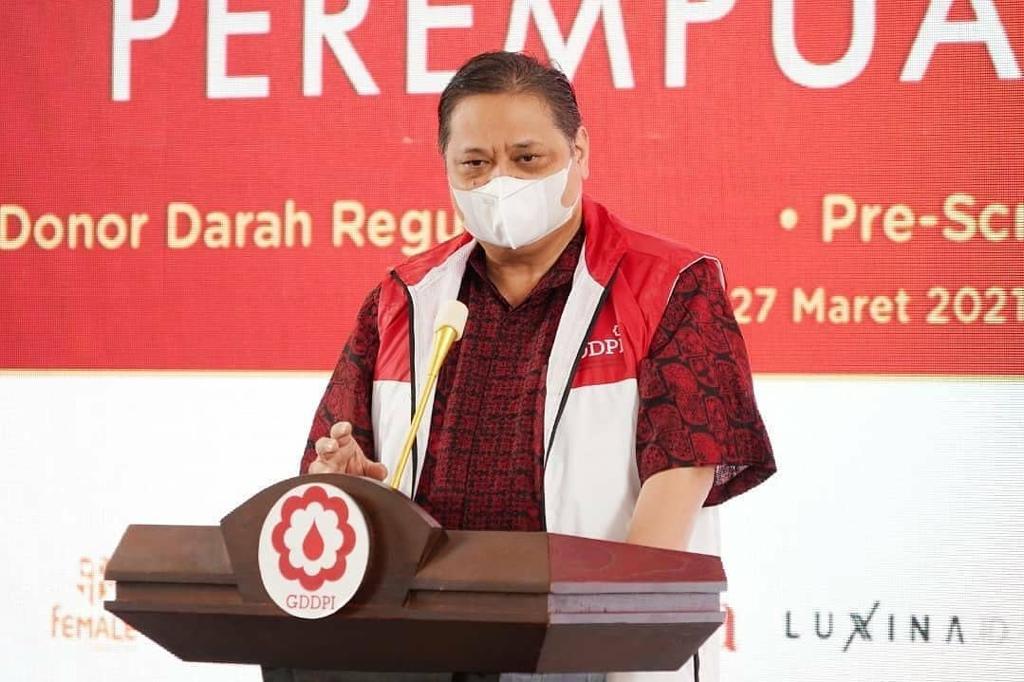 Menko Airlangga: Solidaritas Antar Negara, Bangun Optimisme Menghadapi Covid-19