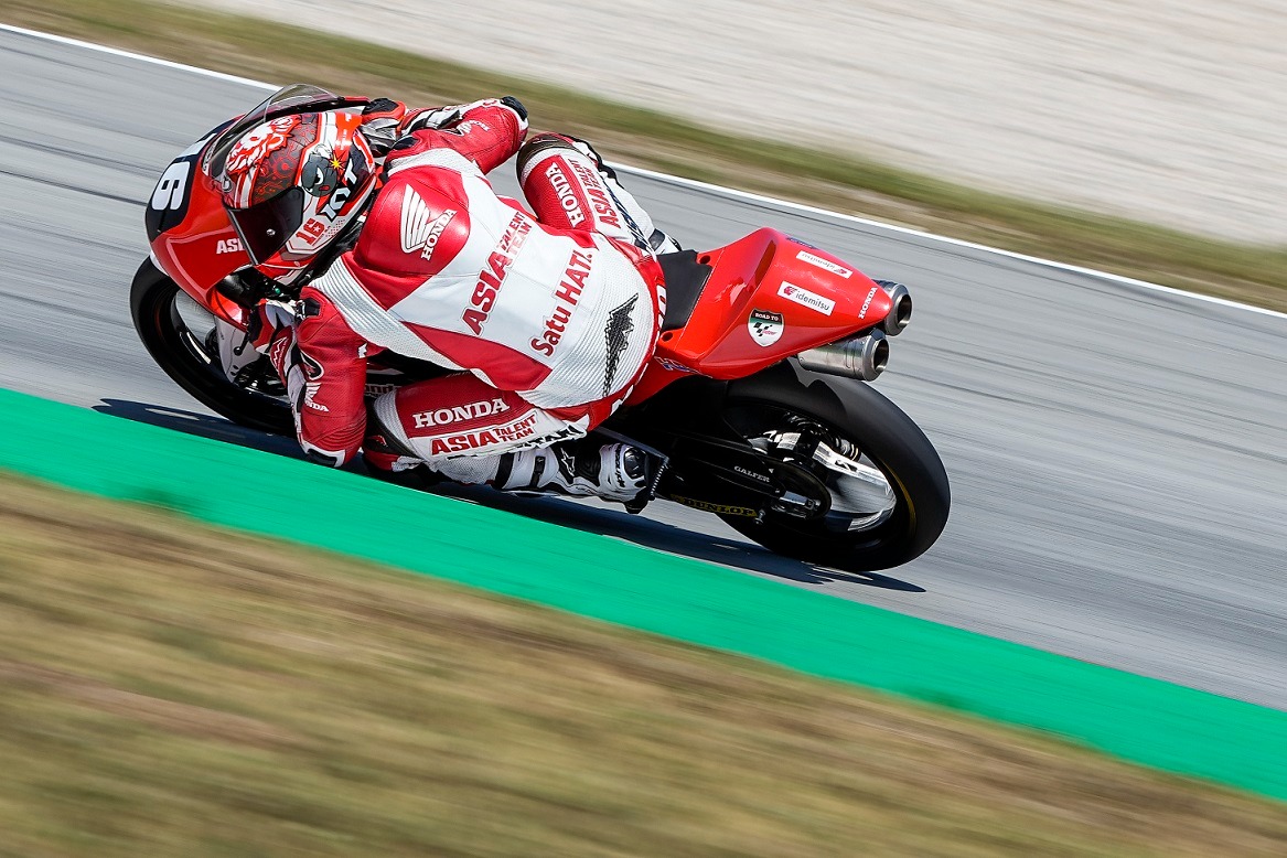 Mario Suryo Aji Berburu Hasil Terbaik di FIM CEV Jerez