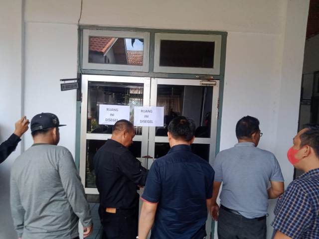 Ruang Kerja Disegel, Sekwan Bengkulu Selatan ke Polisi