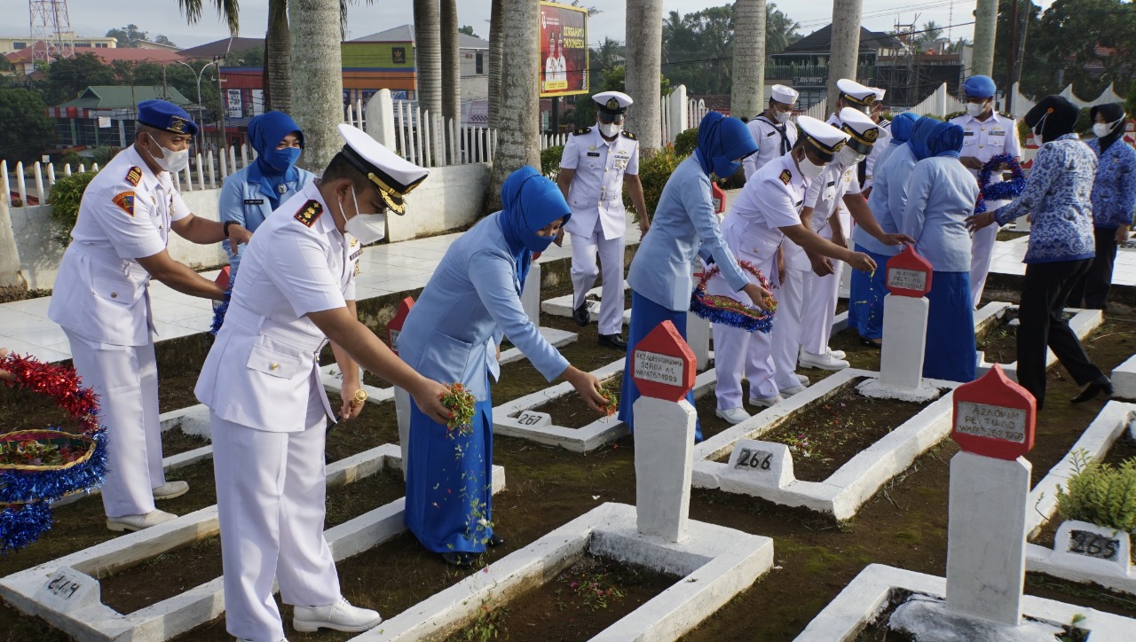 Kenang Jasa Pahlawan, Ini yang Dilakukan Lanal Bengkulu