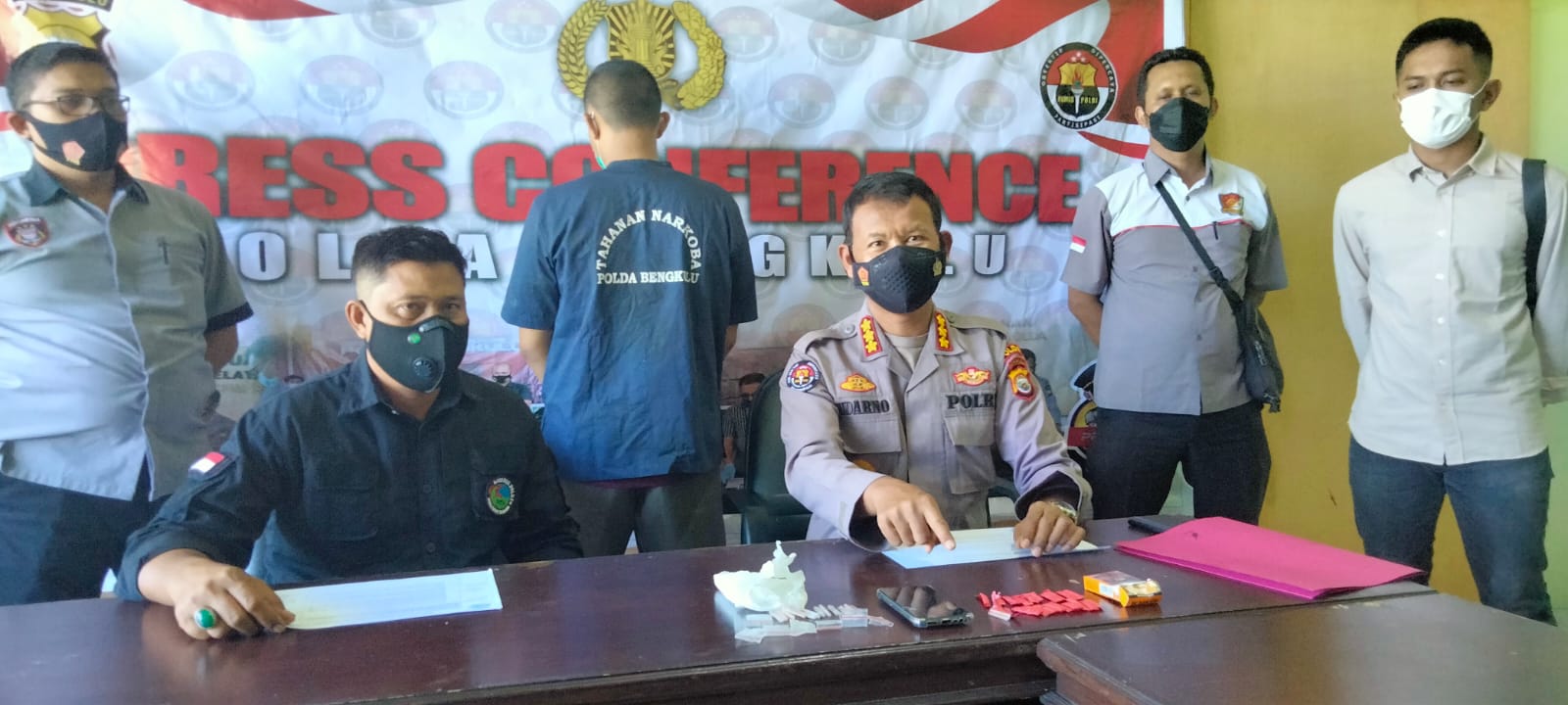 Keluar Penjara Residivis Tembakau Gorila Jadi Kurir Sabu, Diciduk Polisi Bersama 40 Paket Sabu Siap Edar